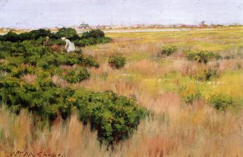 威廉 梅裡特 查斯 Landscape near Coney Island 威廉 梅裡特 查斯 Landscape near Coney Island